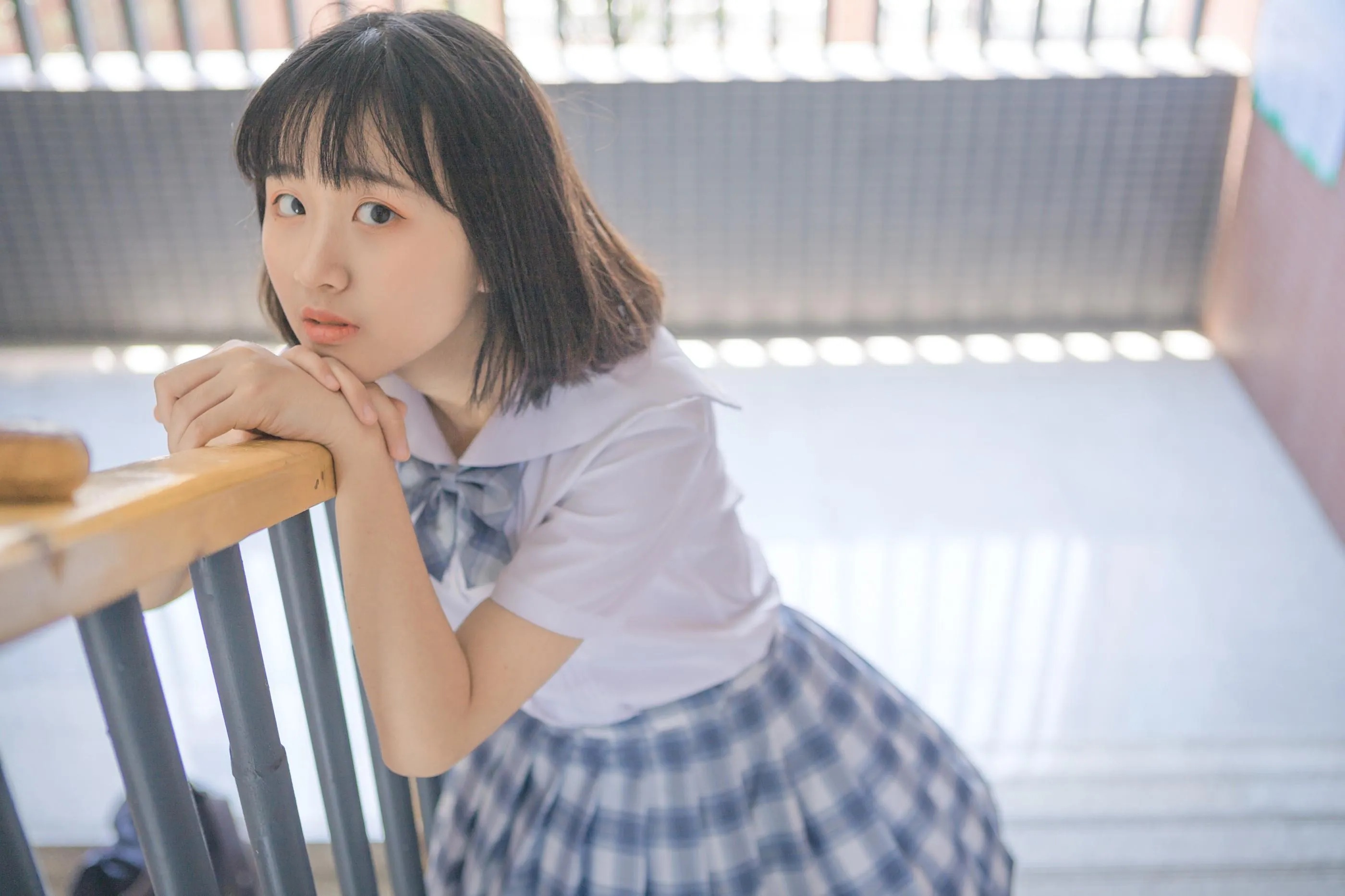 [YITUYU艺图语]2022.09.24 和学妹一起上学吧 了了 [22P]插图6